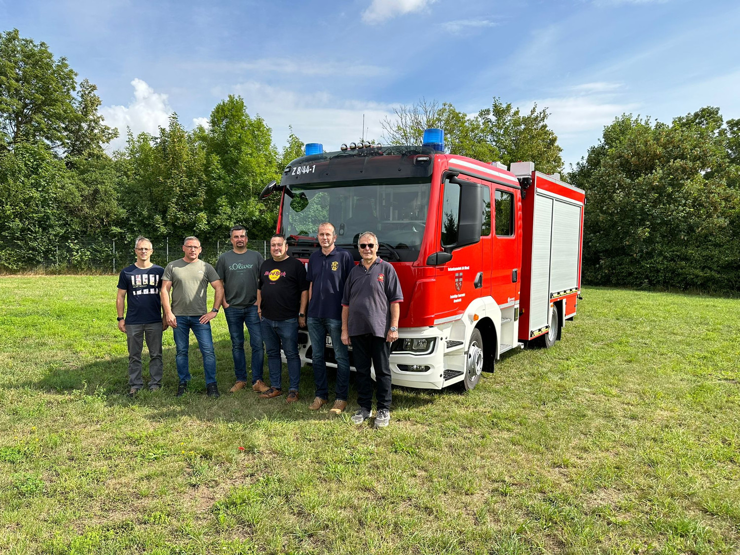 Die Grendericher Feuerwehr erhält ein neues Löschfahrzeug – Gemeinde  Grenderich